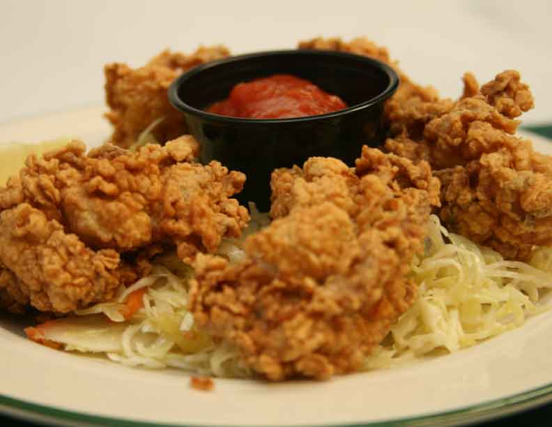 fried oysters